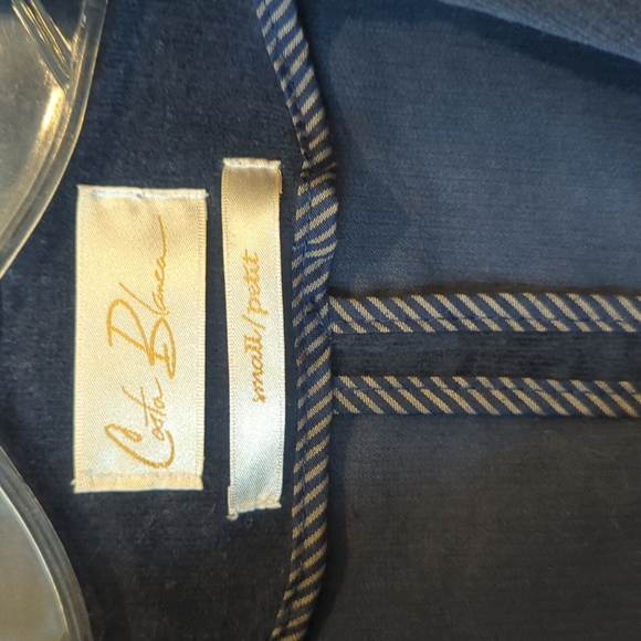 Costa Blanca corduroy blue jacket size small - Picture 3 of 11